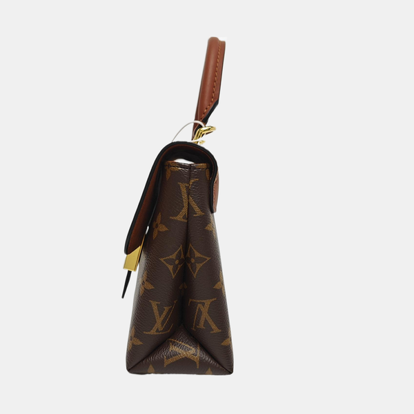 LOCKY BB Monogram Coated Canvas Brown