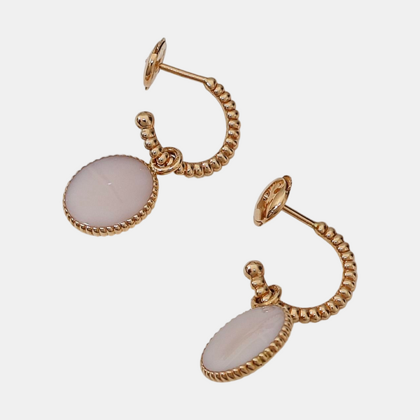 Rose Des Vents 18k Rose Gold Stud Earrings
