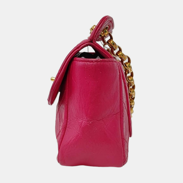 Quilted Lambskin Red