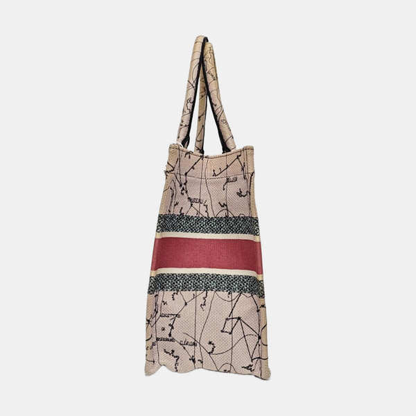 Book Tote Small Canvas Multicolor