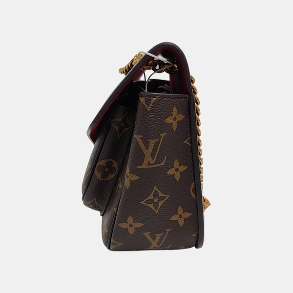 PASSY Monogram Coated Canvas Brown