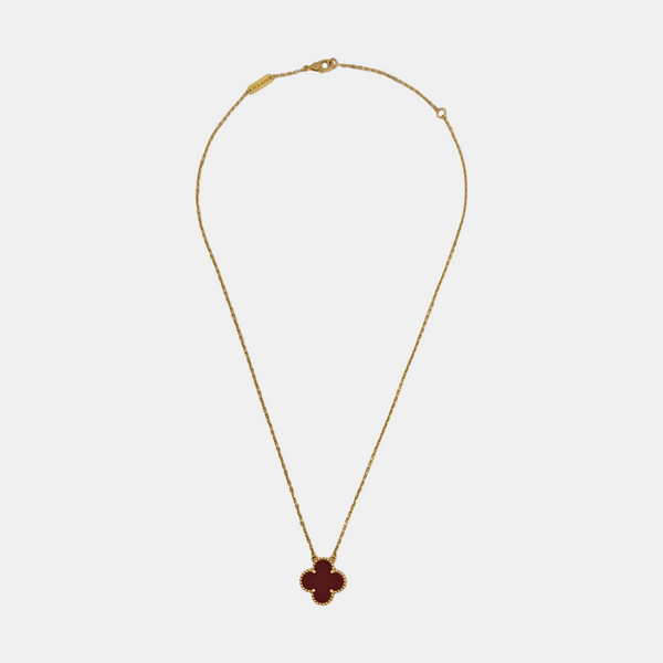 Vintage Alhambra 18k Gold Necklace