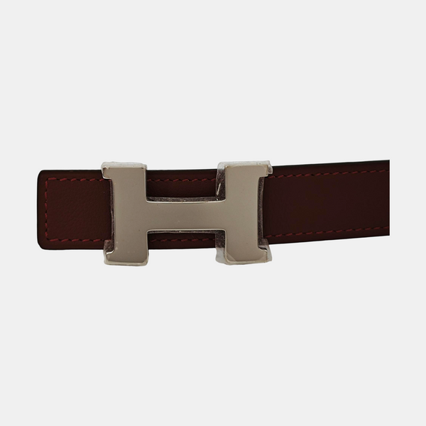 Leather Belt Red