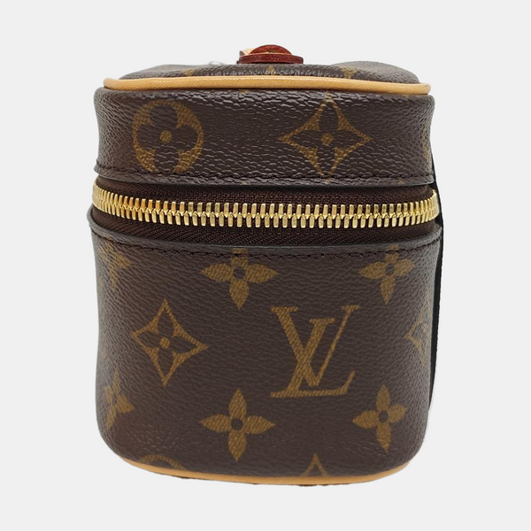 NICE Super Mini Monogram Coated Canvas Brown