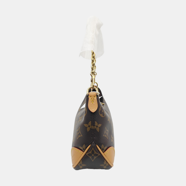 BOULOGNE Nano Monogram Coated Canvas Brown