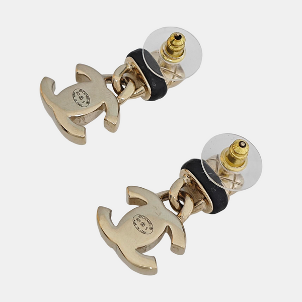 Metal Gold Stud Earrings