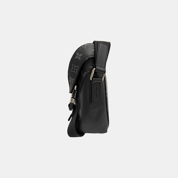 VOYAGER PM Monogram Coated Canvas Black