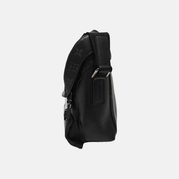 VOYAGER PM Monogram Coated Canvas Black