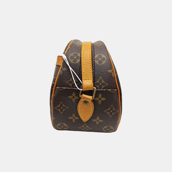 BLOIS PM Monogram Coated Canvas Brown