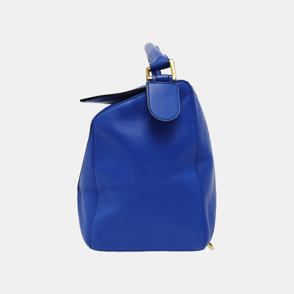 Puzzle Large Calfskin Blue
