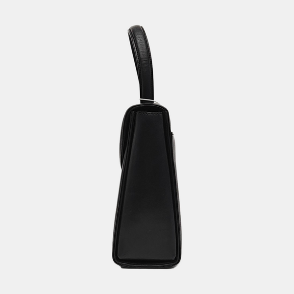 Calfskin Shoulder Bag Black