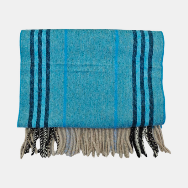 Cashmere Scarf Blue
