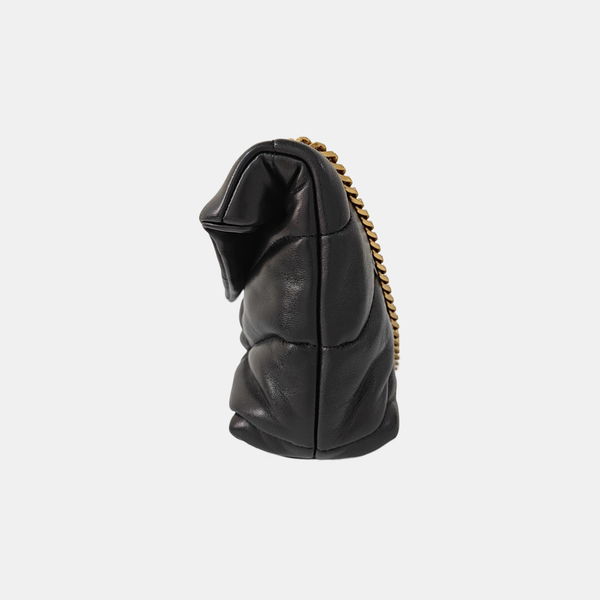 PUFFER Quilted Lambskin Black