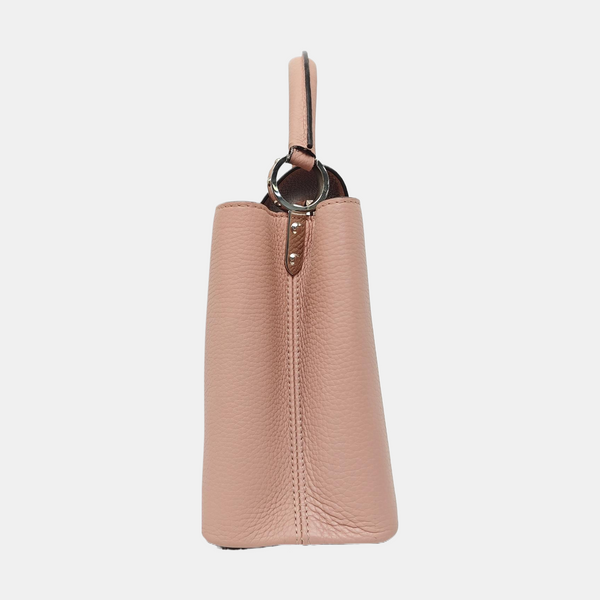 CAPUCINES MM Calfskin Pink