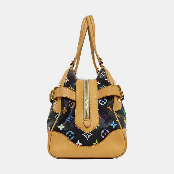 LV × TM CLAUDIA Monogram Coated Canvas Black