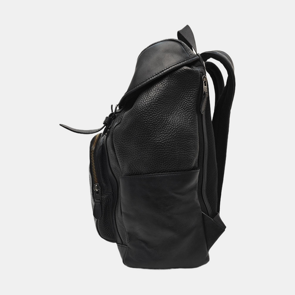 Calfskin Backpack Black