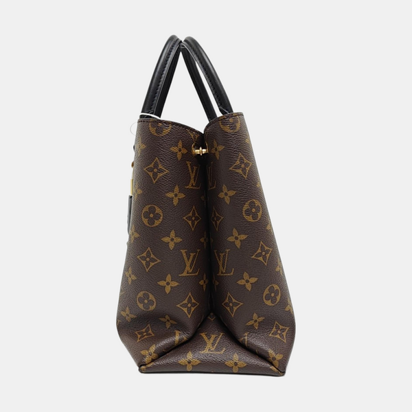 FLOWER Monogram Coated Canvas Brown