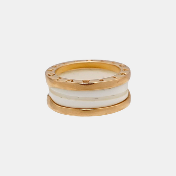 B.ZERO1 18k Rose Gold Ring EU 50