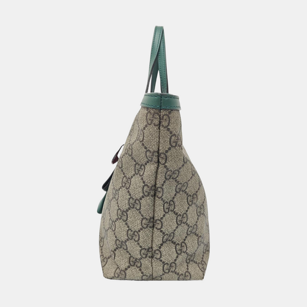 Children’s GG Bucket Monogram Coated Canvas Beige