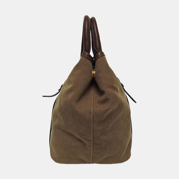Canvas Tote Bag Brown