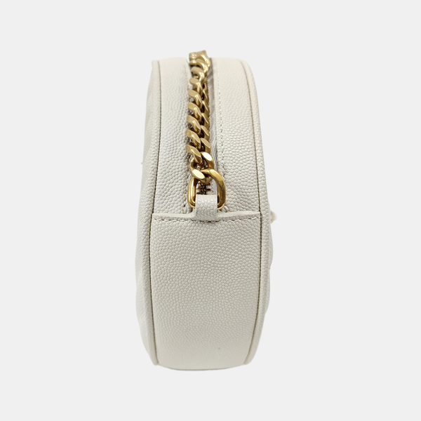 VINYLE Quilted Calfskin White