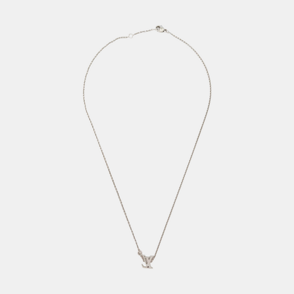 IDYLLE BLOSSOM 18k White Gold Silver Necklace