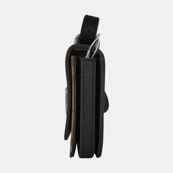D-Ring Mini Calfskin Black