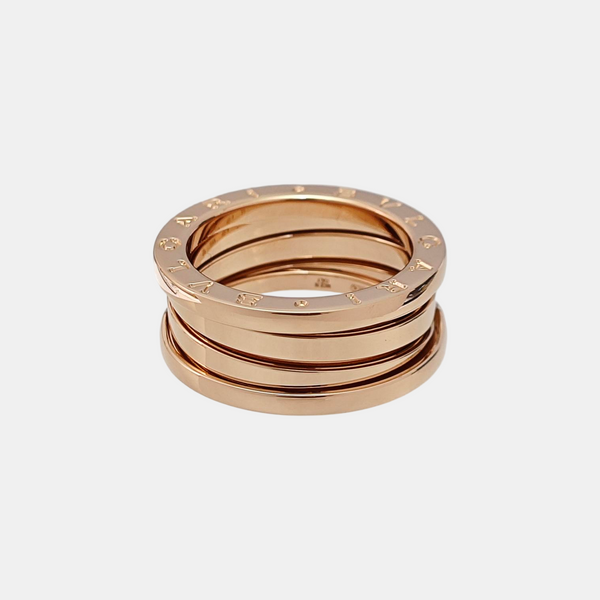 B.ZERO1 18k Rose Gold Ring EU 55