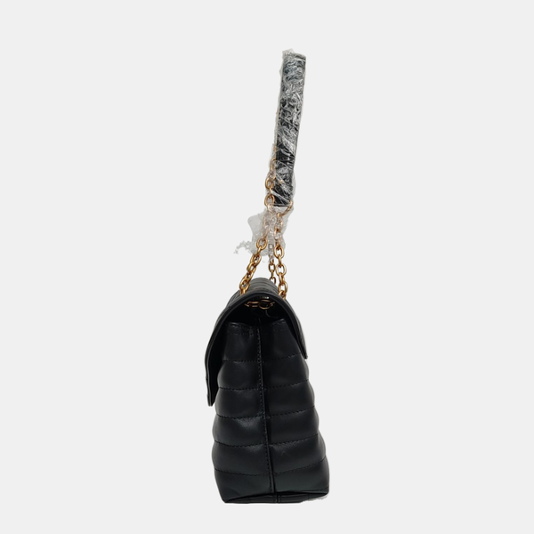 NEW WAVE GM Quilted Calfskin Black