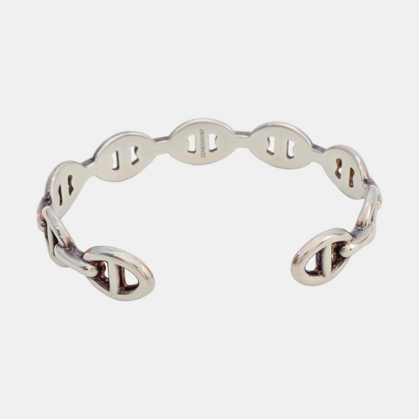 Chaine D'ancre Enchainee 925 Sterling Silver Bangle