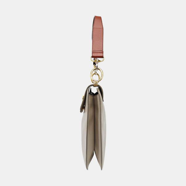 Chloé C Medium Calfskin Gray