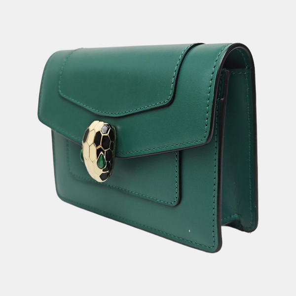 SERPENTI FOREVER Calfskin Green