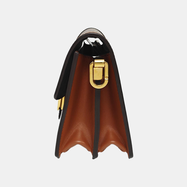 DAUPHINE Mini Monogram Coated Canvas Brown