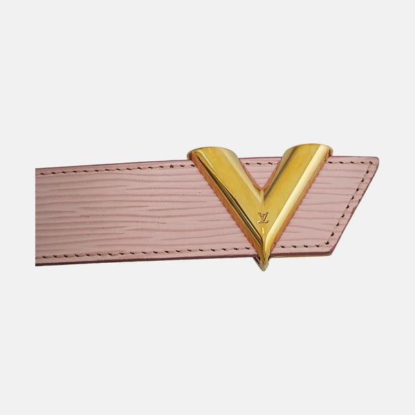 Leather Belt Red