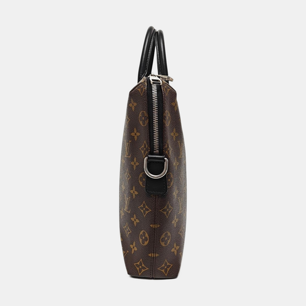 PORTE-DOCUMENTS Monogram Coated Canvas Brown