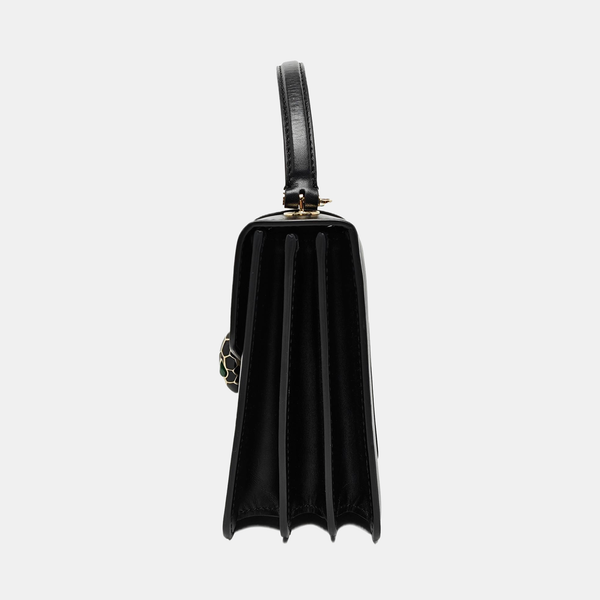 SERPENTI FOREVER Small Calfskin Black