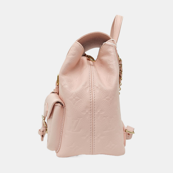 BACKUP Monogram Calfskin Pink