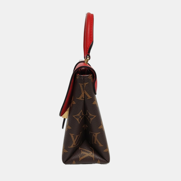 Authenticated pre-owned LOCKY BB Monogram Coated Canvas Red - Shoulder Bag at Looply