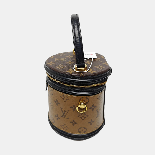 CANNES PM Monogram Coated Canvas Brown