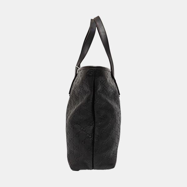 GG Imprime Monogram Calfskin Black
