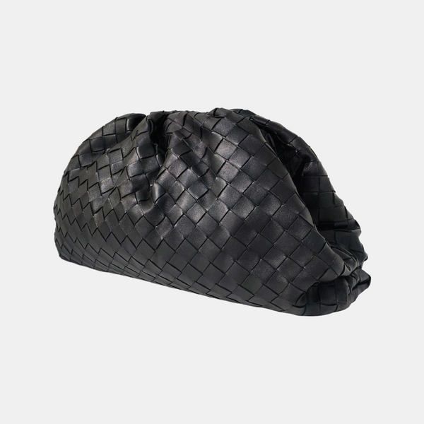 The Pouch Large Lambskin Black