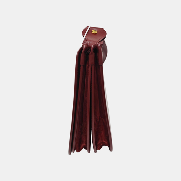 Calfskin Shoulder Bag Red