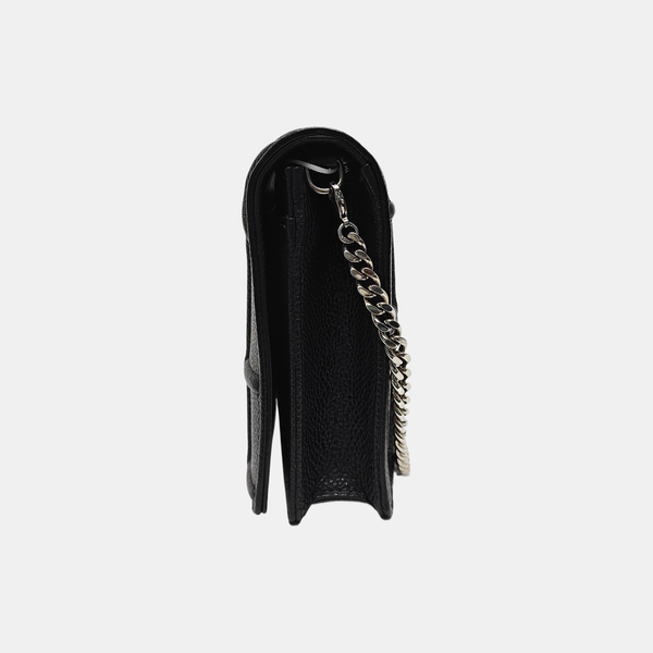 Authenticated pre-owned Diorama Calfskin Black - Crossbody Bag at Looply