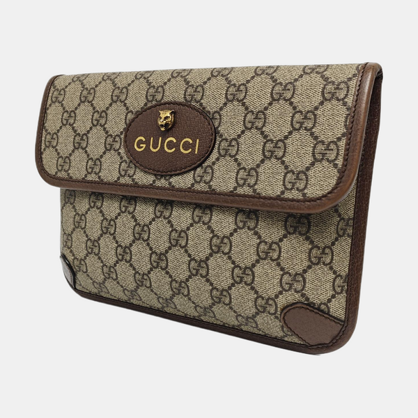 Neo Vintage Monogram Coated Canvas Beige