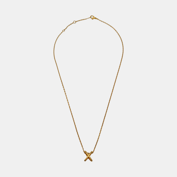 Jeux De Liens 18k Rose Gold Necklace