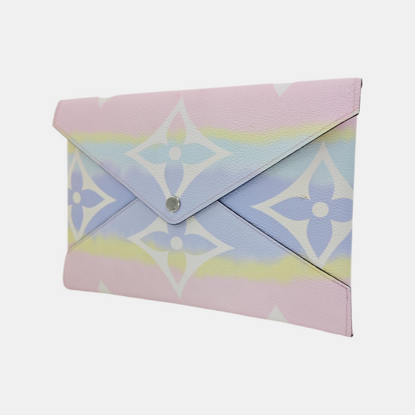 KIRIGAMI Monogram Coated Canvas Pink