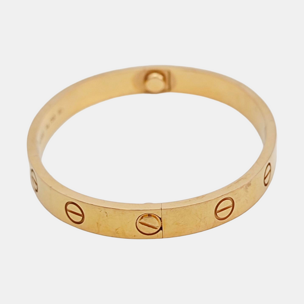 LOVE 18k Rose Gold Bangle