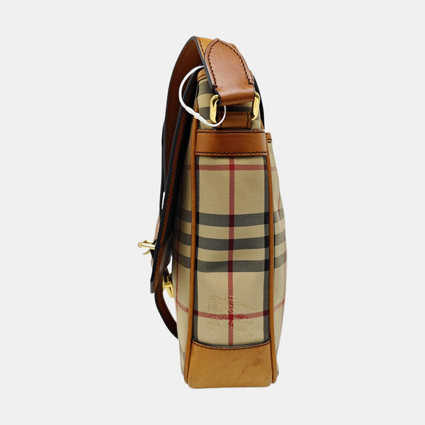 Canvas Shoulder Bag Beige