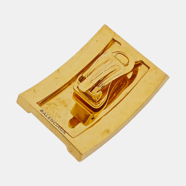 Metal Gold Clip On Earrings