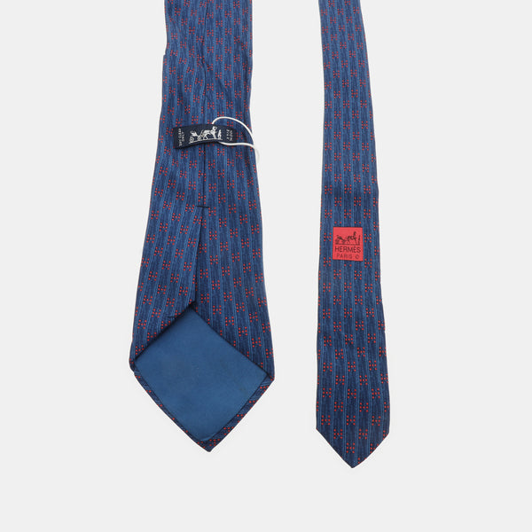 Blue Mulberry Silk Tie